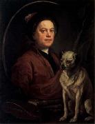 Self-Portrait with a Pug